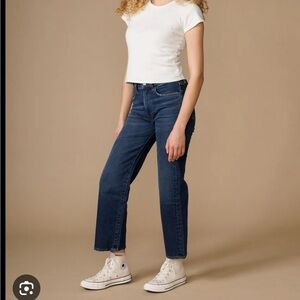 Edwin Dark Blue Straight Leg Women's Jeans